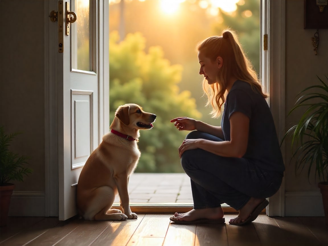 dog hearing Doorbells ringing