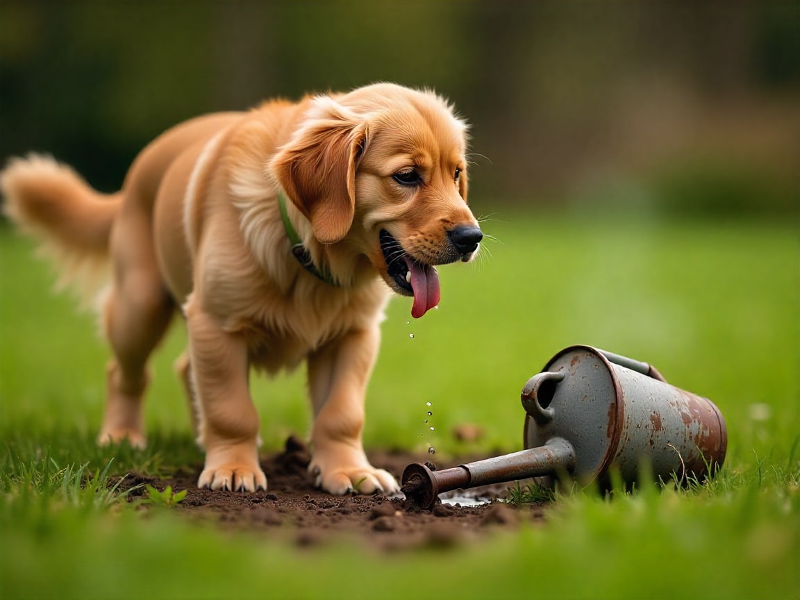 Food poisoning in dogs